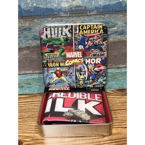 The Incredible Hulk Marvel Comics Wallet NIP - Picture 6 of 6